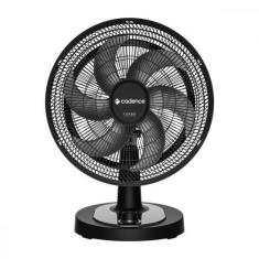 Imagem de Ventilador De Mesa Ou Parede 127V Turbo Conforto Preto Cinza Cadence
