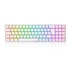 Imagem de TECLADO MECANICO GAMER POLLUX RGB BRANCO SWITCH RED