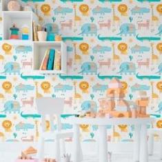 Imagem de Papel De Parede Adesivo Infantil N011130 Rolo 0,58X3M