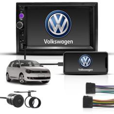 Imagem de Kit Multimidia 7" 2 Din Mp5 Bt Espelha Volkswagen Polo Hatch - First O