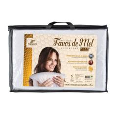 Imagem de Travesseiro Fibrasca Favos de Mel Lavável 50x70
