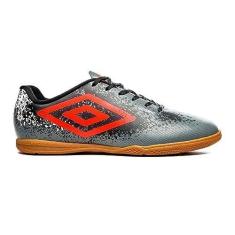 Imagem de Chuteira Futsal Umbro Cosmic Grafite/coral/preto U01fb050-801-43