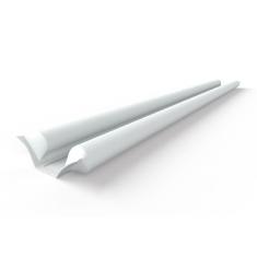 Imagem de Veda Fresta Protetor Porta Rolinho Impermeável 90Cm Comfort Door Vedação Contra Poeira Inseto Branco