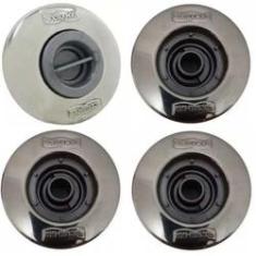 Imagem de Kit 1 Dispositivo Aspiração E 3 Retorno Pratic Inox Sodramar