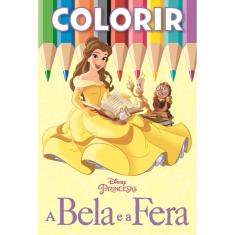 Imagem de Disney Colorir Médio. A Bela e a Fera - Jefferson Ferreira - 9788533938991