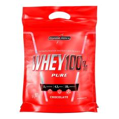 Imagem de Whey Protein 100% Pure Chocolate IntegralMédica Refil - 907g Integralmedica 907g