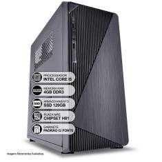 Imagem de Computador Desktop, Intel Core I5 4º Geração, 4GB RAM, SSD 120GB, HDMI