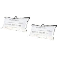 Imagem de Kit 2 Travesseiros Toque de Pluma 50 x 90 Buddemeyer