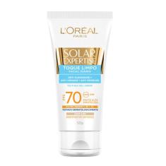 Imagem de Protetor Solar Facial L’Oréal Expertise Toque Limpo com Cor FPS 70 com 50g 50g
