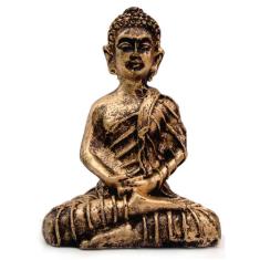 Imagem de Buda Hindu Mini meditação estátua decoração.