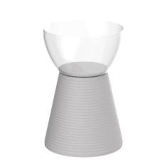 Imagem de Banqueta Sili Crystal Grifit 