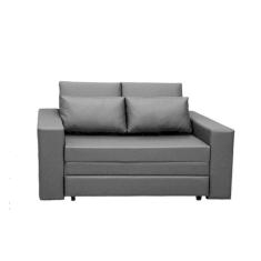 Imagem de Sofá Cama Castor Casal Salerno Corano Preto 2 Lugares