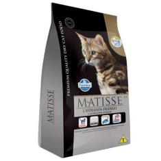 Imagem de Ração Farmina Matisse Frango para Gatos Adultos Castrados - 7,5 Kg