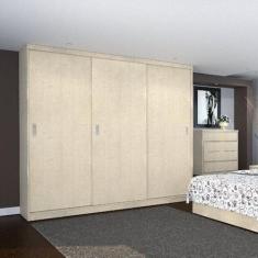 Imagem de Guarda-Roupa Casal 3 Portas De Correr - Foscarini