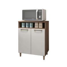 Imagem de Balcão Multiuso Cozinha 2 Portas Paraná Móveis - Móveis Paraná