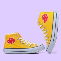 Imagem de Naruto All Akatsuki Star Tenis Masculino Feminino Cano Alto Clássico E