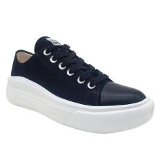 Imagem de Tênis Feminino Nuvem Sua Via Ultra Leve Confortável Amarrrar - Preto - 39-Feminino