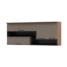 Imagem de Armário De Cozinha Aéreo 200cm Cr6198 fumê