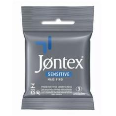 Imagem de Preservativo Jontex Sensitive 3 Unidades