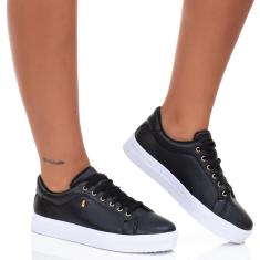 Imagem de Tênis Branco Feminino Casual Estilo Shoes-Feminino