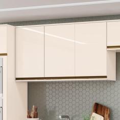 Imagem de Armário Aéreo 3 Portas 120cm Connect Off White