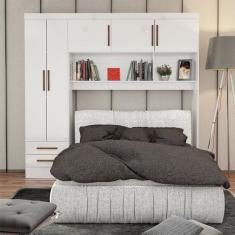 Imagem de Guarda Roupa Modulado Paris 5 Portas 2 Gavetas - Carioca Moveis