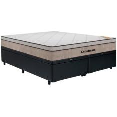 Imagem de Cama Box Queen (Box + Colchão) Ortobom V-Joy - De Mola 68cm De Altura