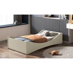 Imagem de Cama Infantil Evolutiva Solteiro Lunna Areia Fosco