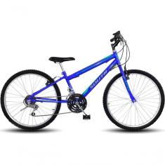 Imagem de Bicicleta Aro 24 South 18 Marchas Freio V-brake - Azul Azul