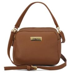 Imagem de Bolsa Baú Feminina Alça Ajustável Transversal Zíper Casual - Mila Marq