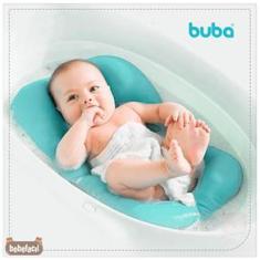 Imagem de Almofada para Banho na Banheira Boia Bebe Buba Macia Baby Segurança 