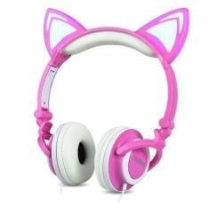 Imagem de Fone De Ouvido Orelha De Gato Com Led Hf-C22 Exbom