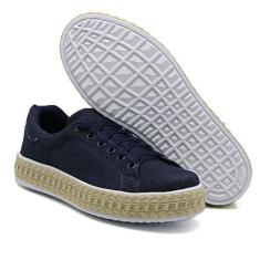 Imagem de Tenis Casual Feminino Dia A Dia Sola Sisal Confortavel - Dk Shoes