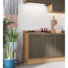 Imagem de Balcão Para Cozinha 80cm 2 Portas Classica Quiditá