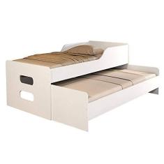 Imagem de Cama Com Auxiliar Elis Basoto Brasil Branco