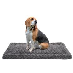 Imagem de Tapete de cama para cães Exsnugy lavável reversível 90x55cm para 30kg