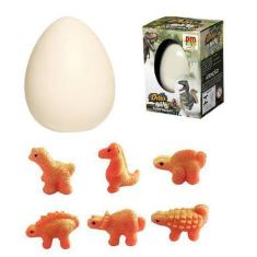 Imagem de Ovo Surpresa Dinossauro Choca Nasce Cresce Na Água Colecionável 6 Cm -