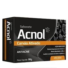 Imagem de Acnol Sabonete Carvao Ativado 90g