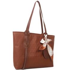 Imagem de Bolsa Casual Geométrica com Alça de Ombro e Laço