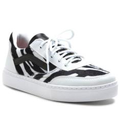 Imagem de Tênis Casual Yoyo Store Com Estampa Cadarço Costura Manual E Sola Reta