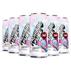 Imagem de 3VS Nutrition Pré Treino Prohibido Fuel Sabor Algodão Doce Pack Com 6 Unidades De 473ml