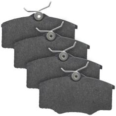 Imagem de Kit Pastilha Freio Volkswagen Saveiro 2010 a 2018 Traseira Cobreq