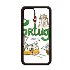Imagem de Capa padrão de marco com símbolo nacional de Portugal para iPhone 11 Pro Max para Apple Mobile Case