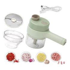 Imagem de Cortador De Vegetais Recarregável: Liberdade Sem Fios Na Cozinha - Mr