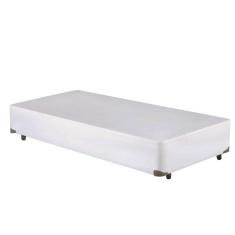Imagem de Cama Box SOLTEIRO Corano Branco Universal - 096x203