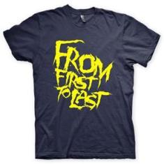 Imagem de Camiseta From First To Last Marinho e  em Silk 100% Algodão