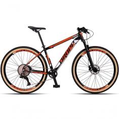 Imagem de Bicicleta 29 Dropp Race 12V Freio Hidráulico Preto+Laranja