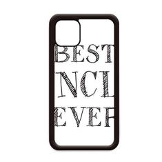 Imagem de Capa Best Uncle Ever com citação de coração para iPhone 11 Pro Max para Apple Mobile Case Shell