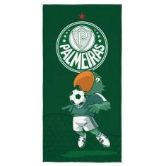 Imagem de Toalha de Banho Aveludada Palmeiras 70 cm x 1,40 m Lepper