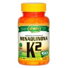 Imagem de Vitamina K2 Menaquinona 60caps - Unilife